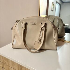 Kate Spade Cedar Street Patent Small Pearl Pebble Leather Bag Purse